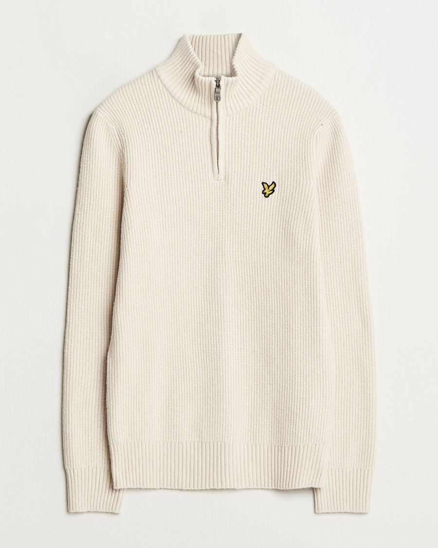 Hombres | Jerséis y prendas de punto | Lyle & Scott | Shaker Stitch Half Zip Cove