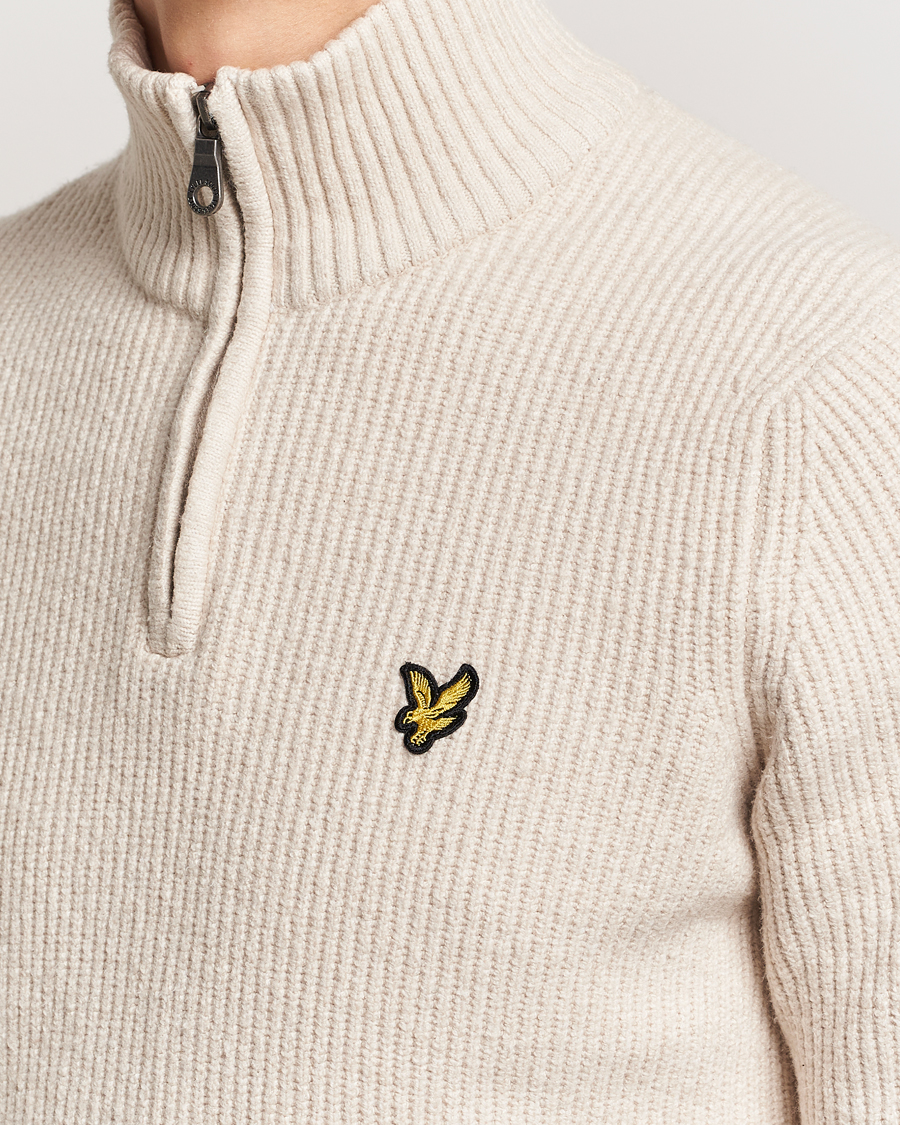 Hombres | Jerséis y prendas de punto | Lyle & Scott | Shaker Stitch Half Zip Cove