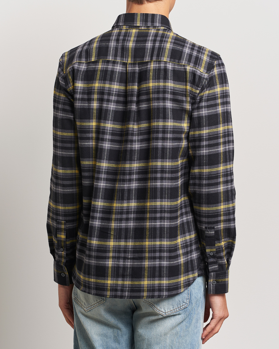 Hombres | Camisas | Lyle & Scott | Checked Flannel Shirt Jet Black