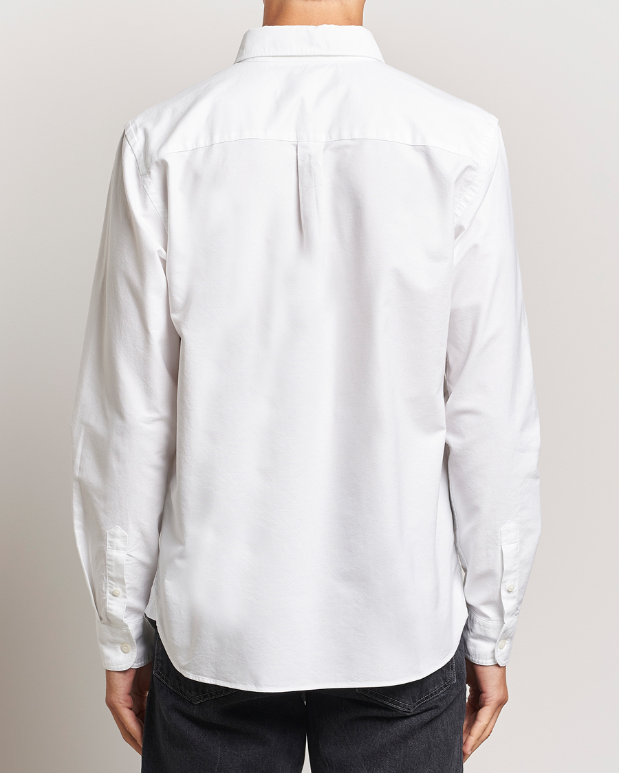 Hombres | Camisas | Lyle & Scott | Tonal Eagle Plain Oxford Shirt White