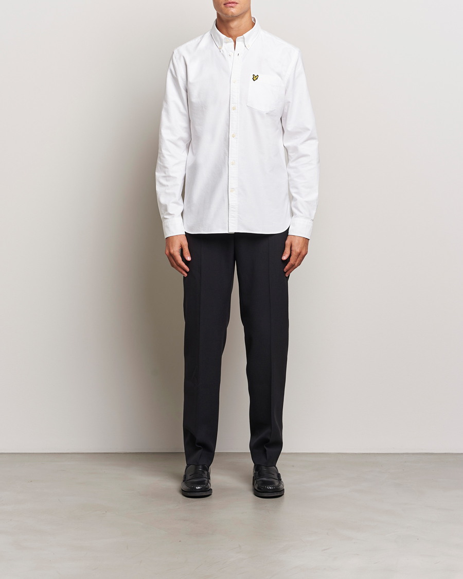 Hombres | Camisas | Lyle & Scott | Lightweight Oxford Shirt White