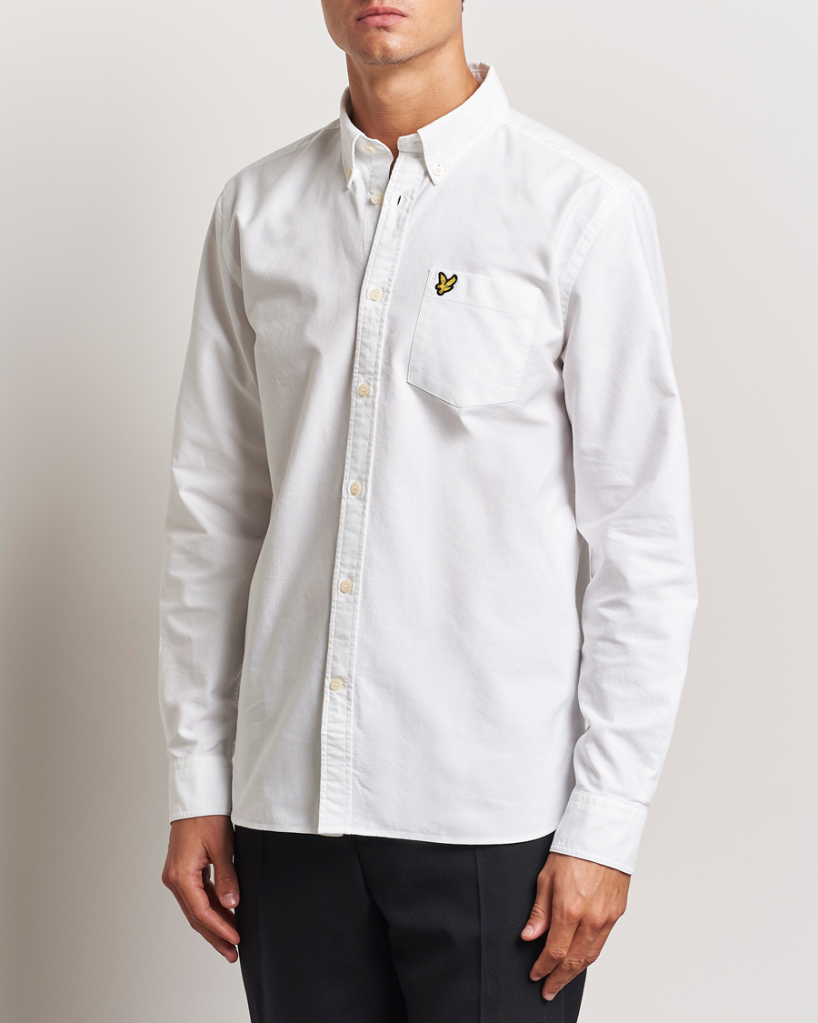 Hombres | Camisas | Lyle & Scott | Lightweight Oxford Shirt White