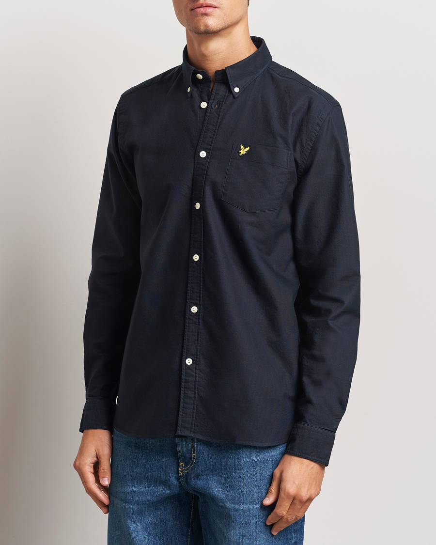 Hombres | Camisas | Lyle & Scott | Lightweight Oxford Shirt Dark Navy