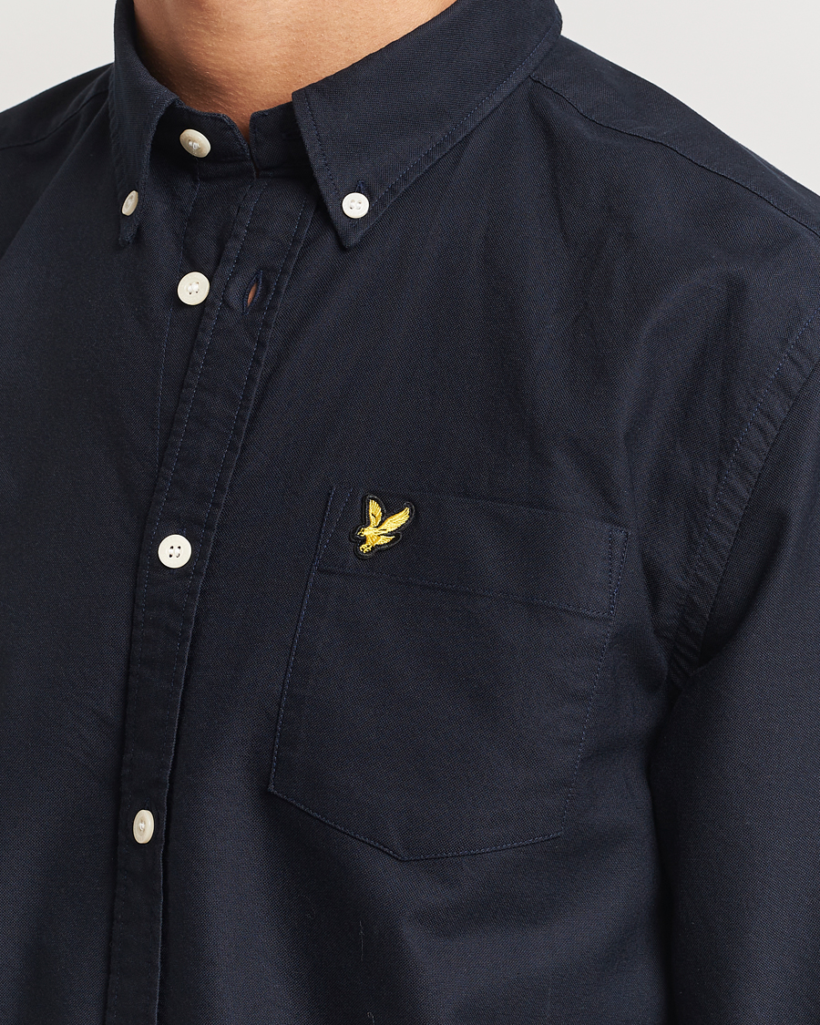 Hombres | Camisas | Lyle & Scott | Lightweight Oxford Shirt Dark Navy