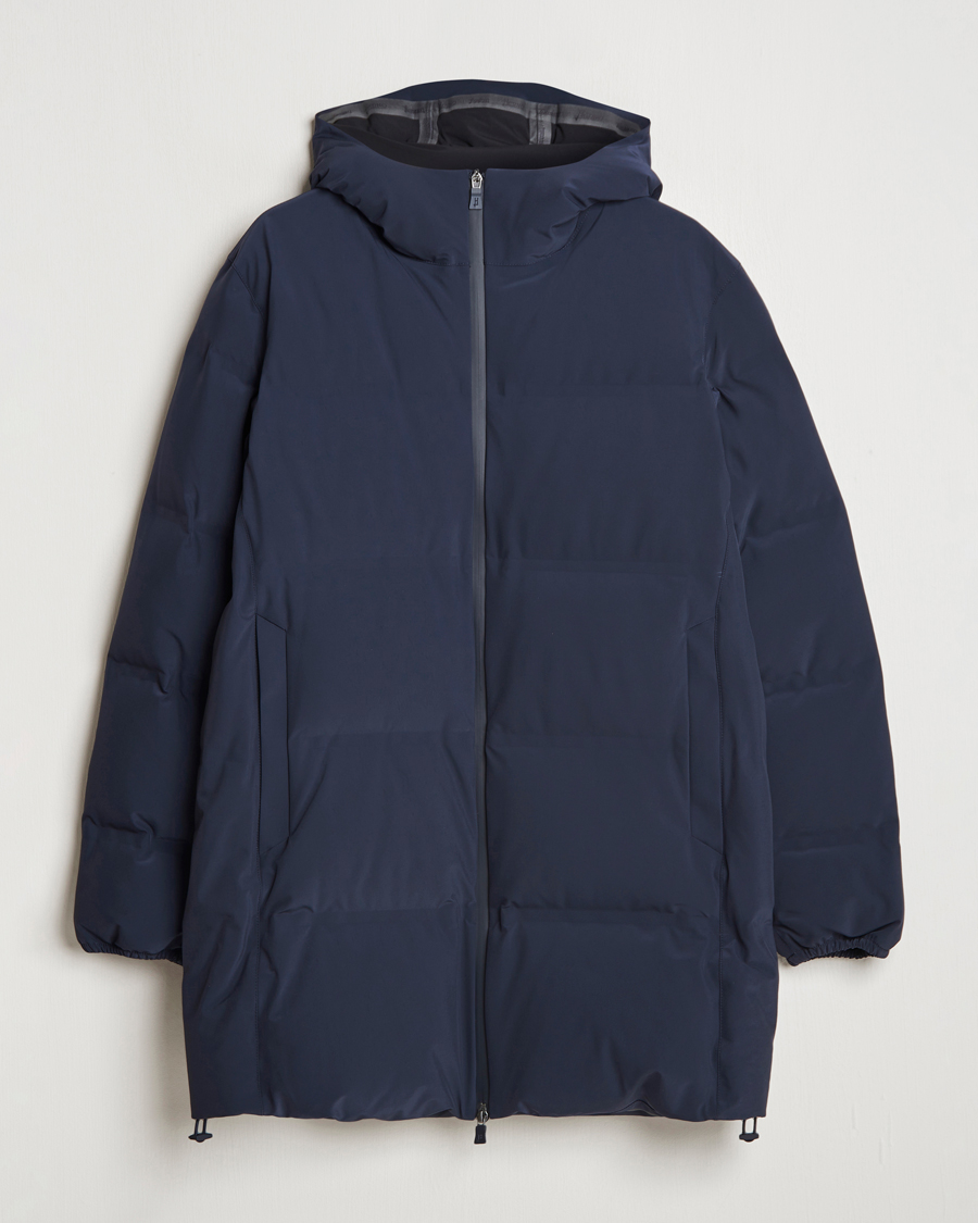 Hombres | Abrigos y chaquetas | Herno | Laminar Stretch Down Parka Navy