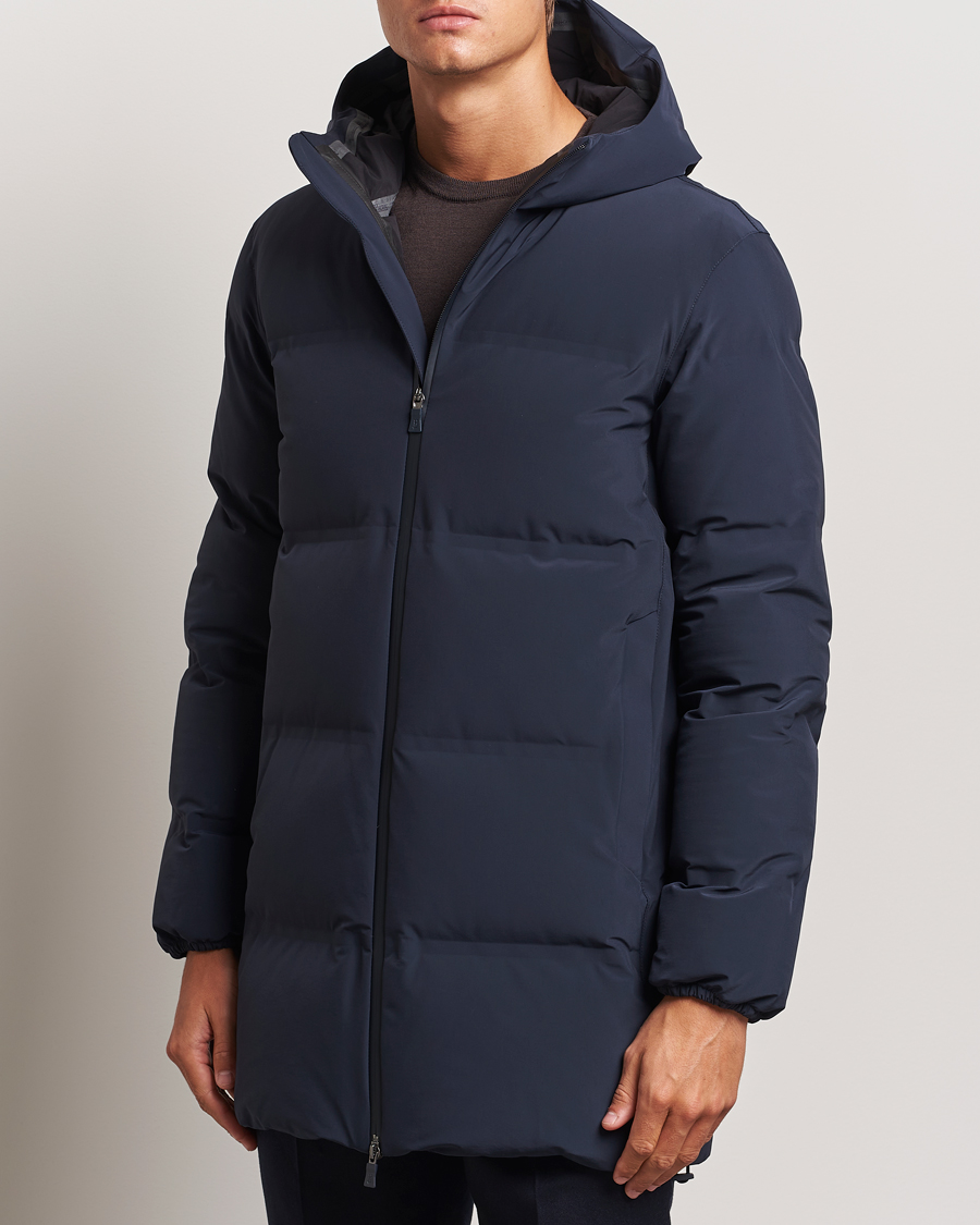 Hombres | Abrigos y chaquetas | Herno | Laminar Stretch Down Parka Navy