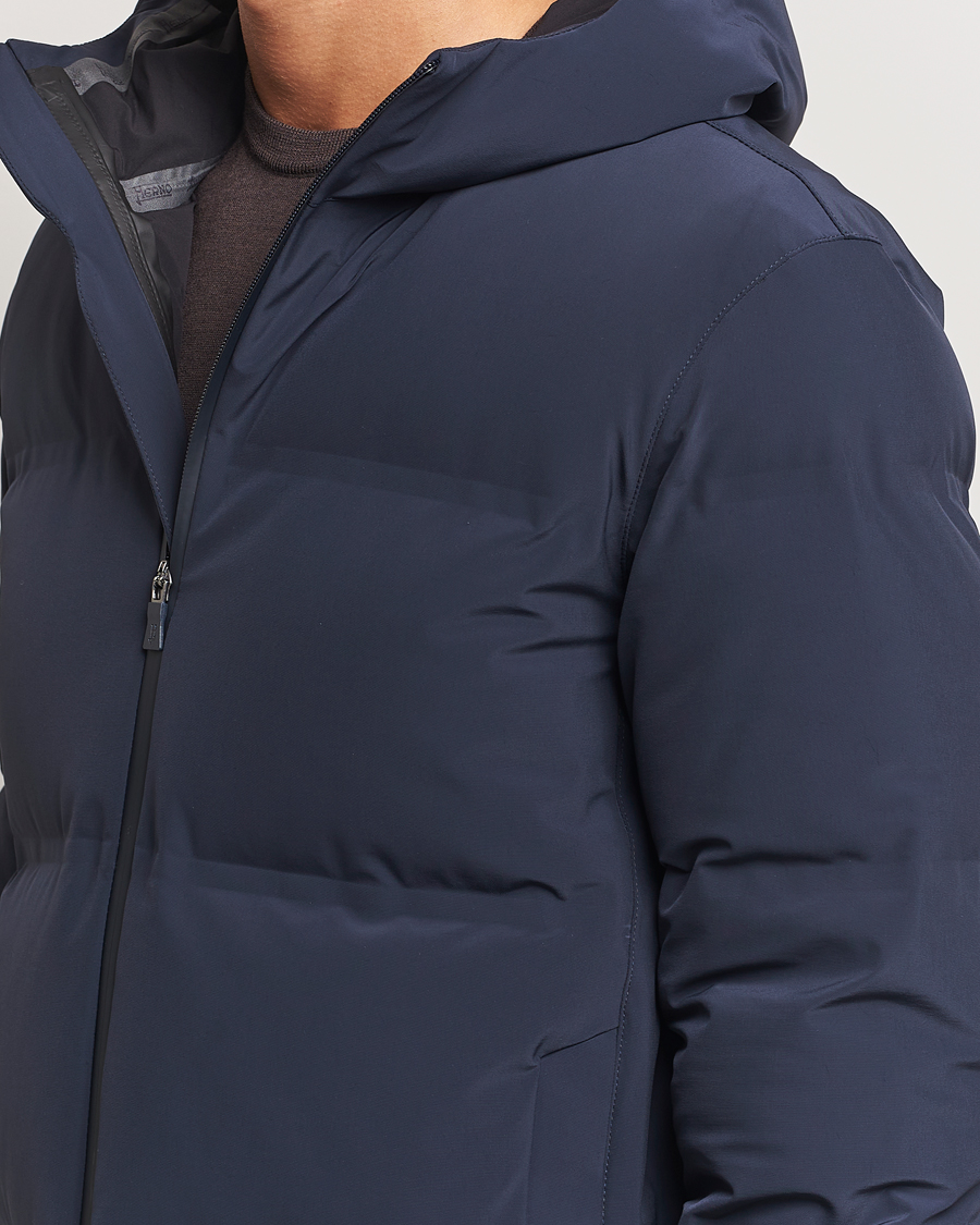Hombres | Abrigos y chaquetas | Herno | Laminar Stretch Down Parka Navy