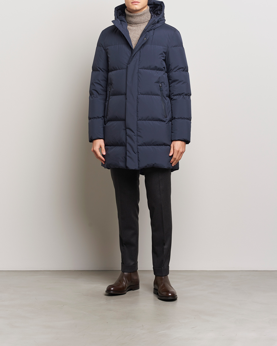 Hombres | Abrigos y chaquetas | Herno | Laminar Down Parka Navy