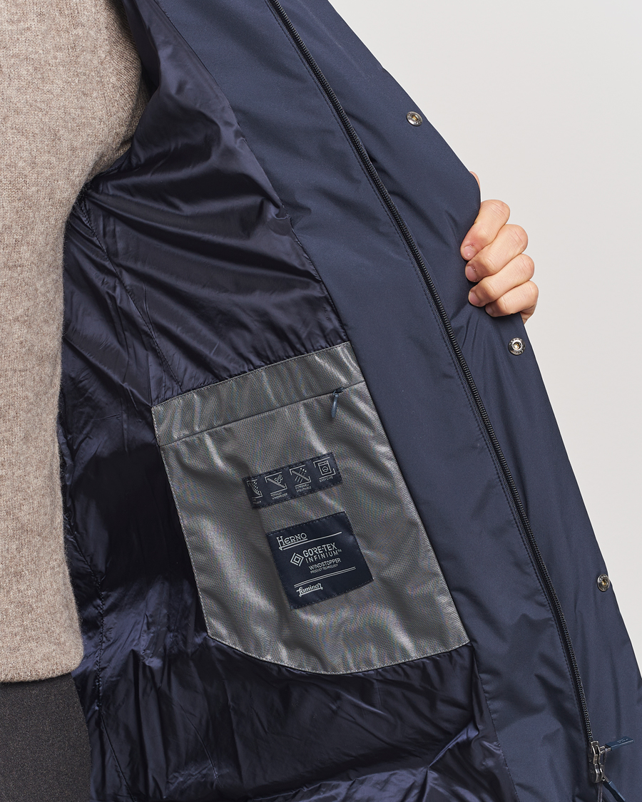 Hombres | Abrigos y chaquetas | Herno | Laminar Down Parka Navy