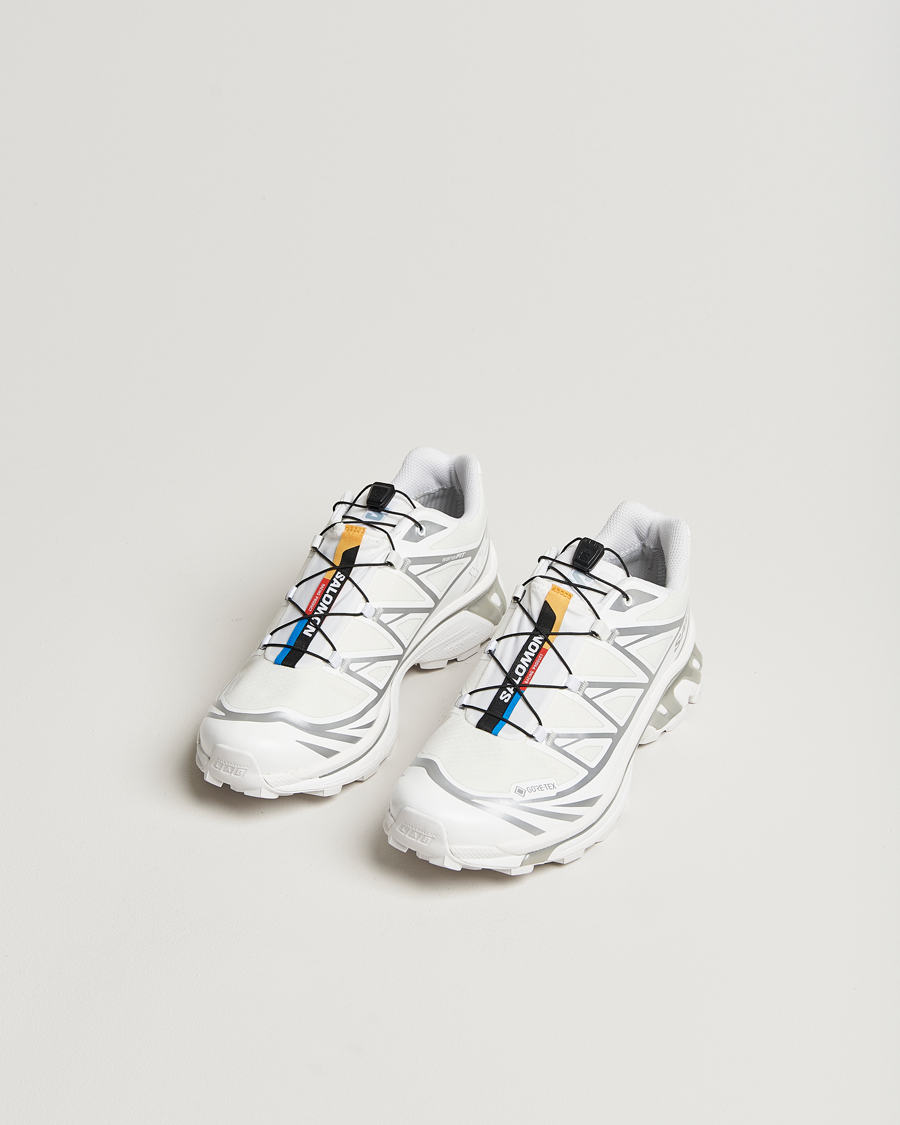 Hombres | Salomon XT-6 GTX Sneakers White | Salomon | XT-6 GTX Sneakers White