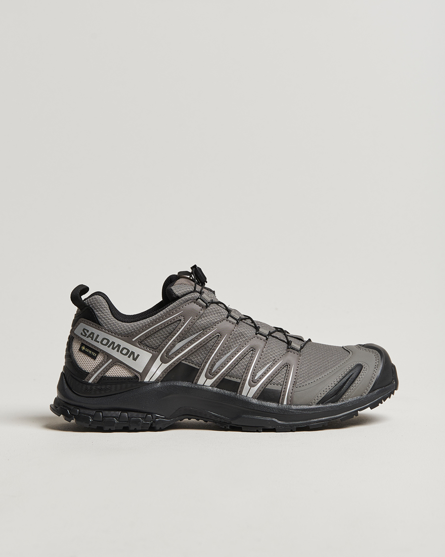 Hombres | Salomon XA Pro 3D GTX Sneakers Pewter/Black | Salomon | XA Pro 3D GTX Sneakers Pewter/Black