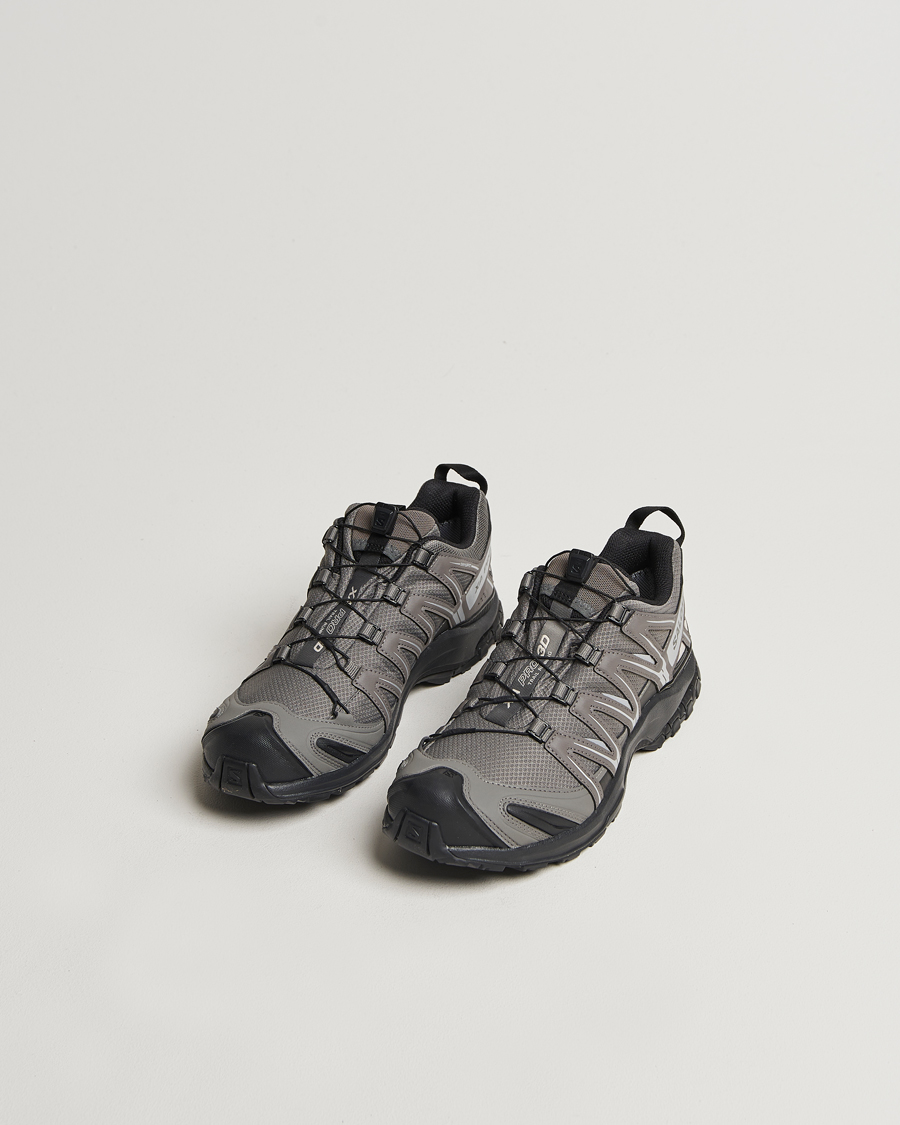 Hombres | Salomon XA Pro 3D GTX Sneakers Pewter/Black | Salomon | XA Pro 3D GTX Sneakers Pewter/Black