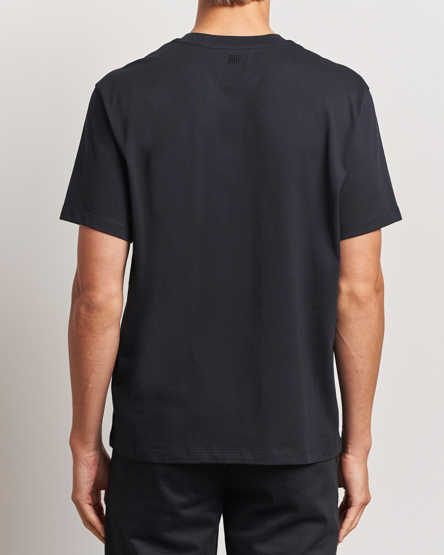 Hombres | Camisetas | AMI | Heart Logo T-Shirt Black