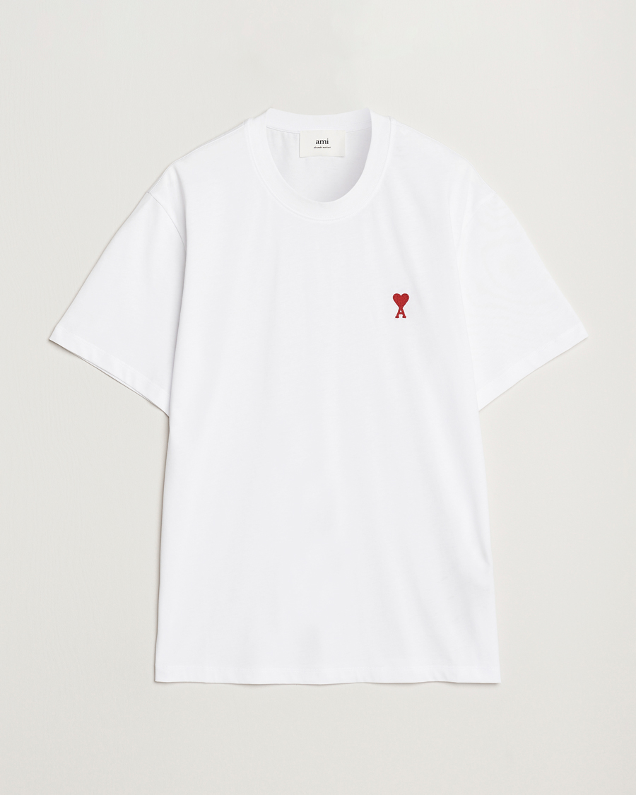 Hombres | Camisetas | AMI | Heart Logo T-Shirt White
