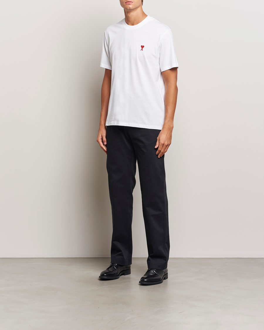 Hombres | Camisetas | AMI | Heart Logo T-Shirt White