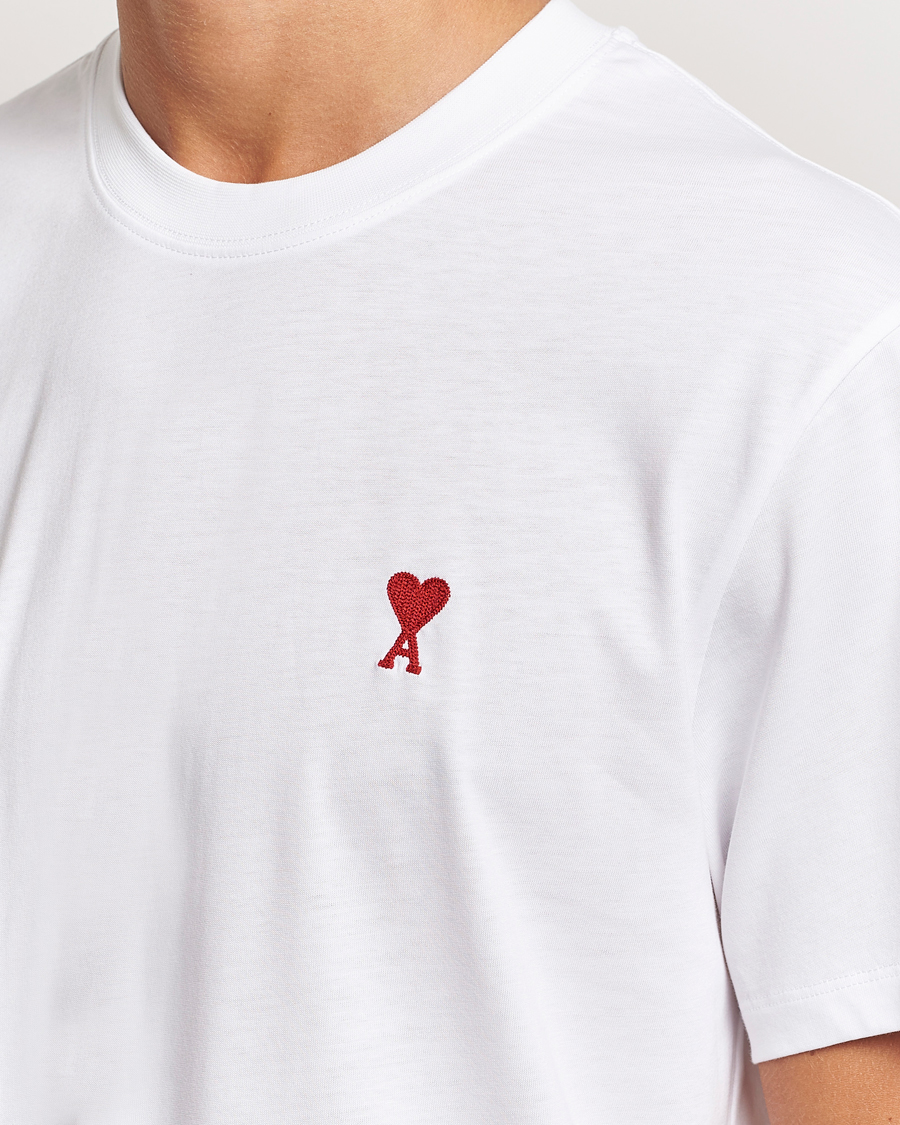 Hombres | Camisetas | AMI | Heart Logo T-Shirt White