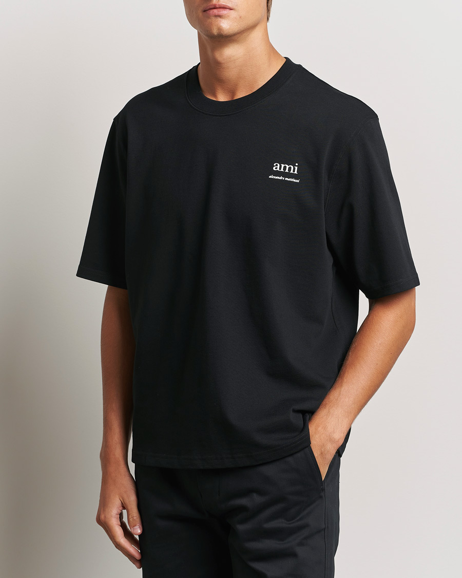 Hombres | Camisetas | AMI | Logo T-Shirt Black