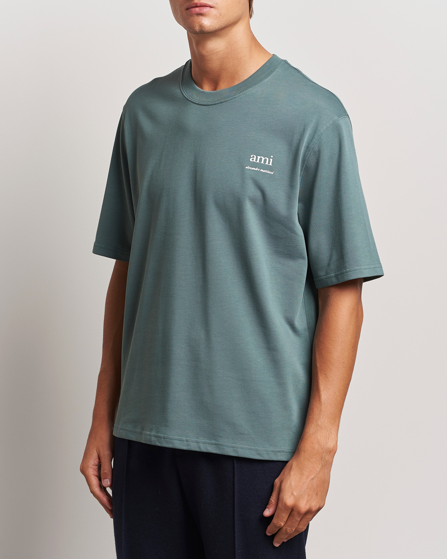 Hombres | Camisetas | AMI | Logo T-Shirt Antique Clay