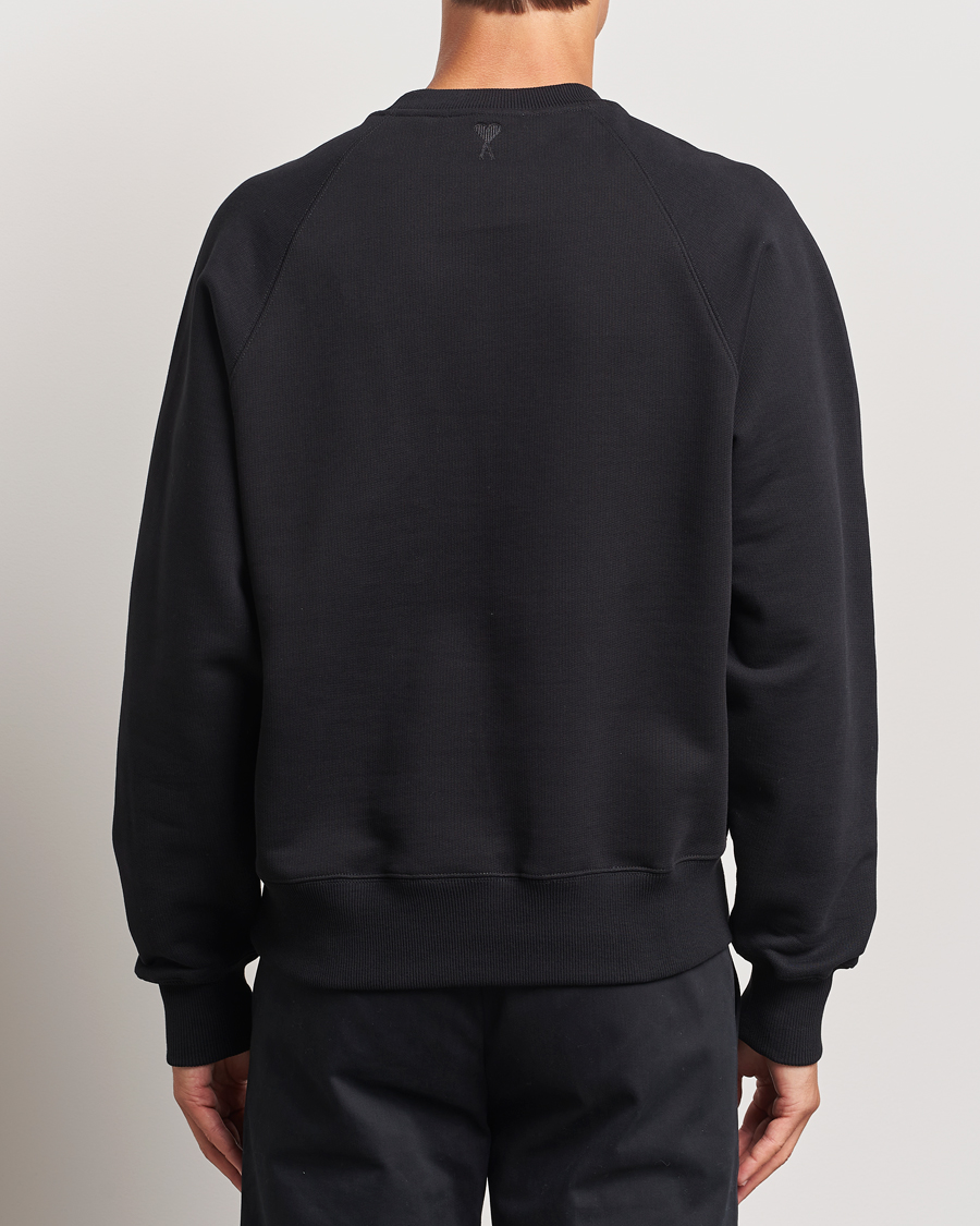 Hombres | Jerséis y prendas de punto | AMI | Logo Sweatshirt Black