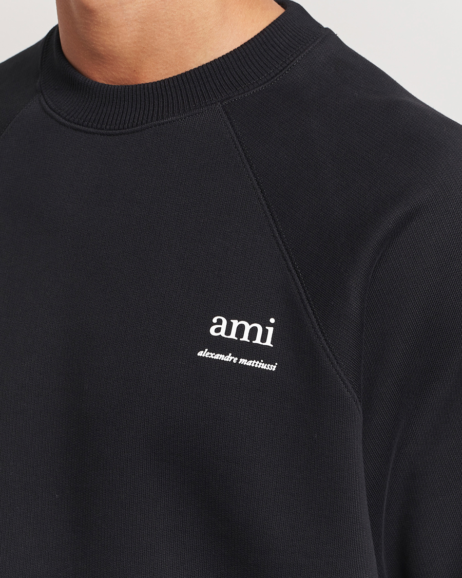 Hombres | Jerséis y prendas de punto | AMI | Logo Sweatshirt Black
