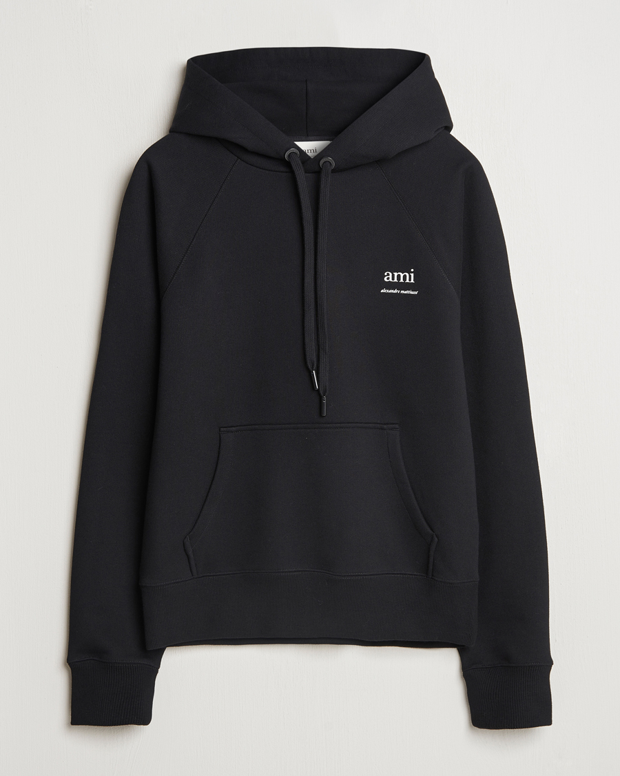 Hombres | Jerséis y prendas de punto | AMI | Logo Hoodie Black