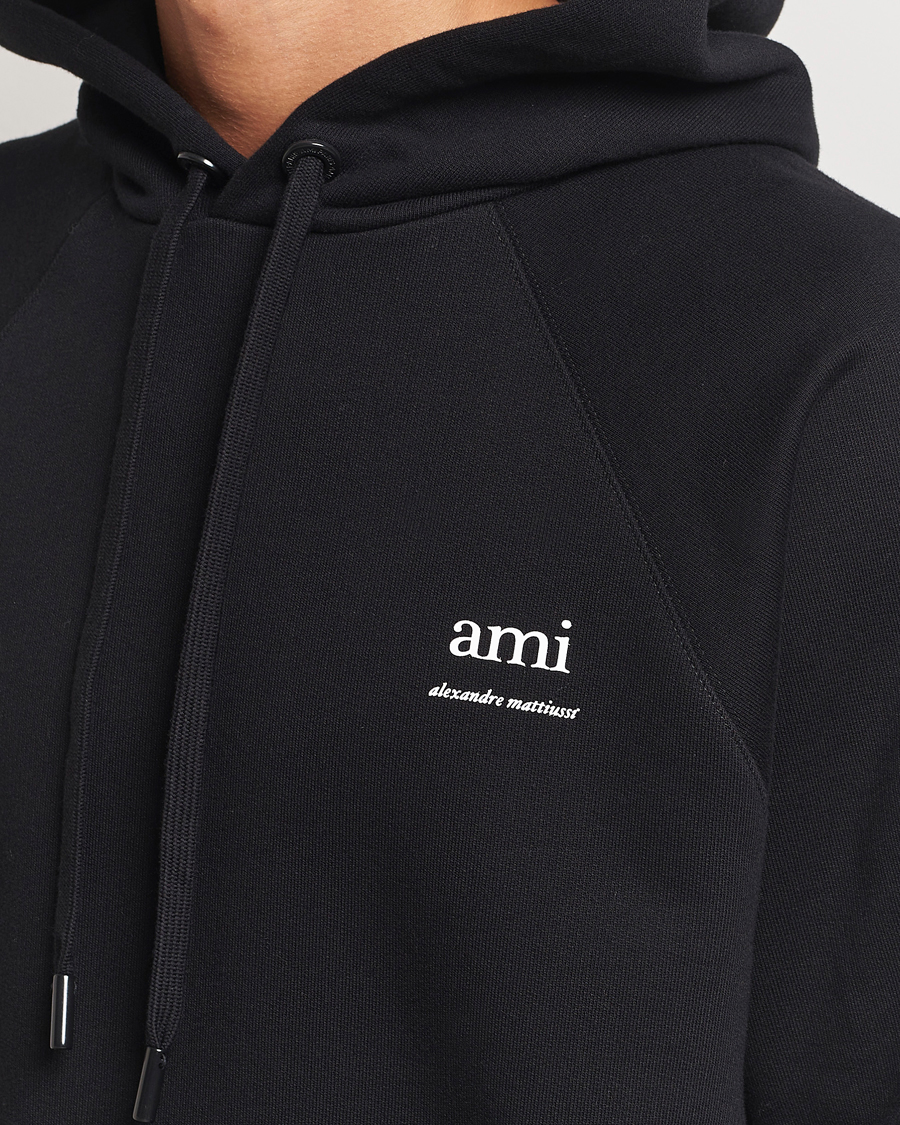 Hombres | Jerséis y prendas de punto | AMI | Logo Hoodie Black
