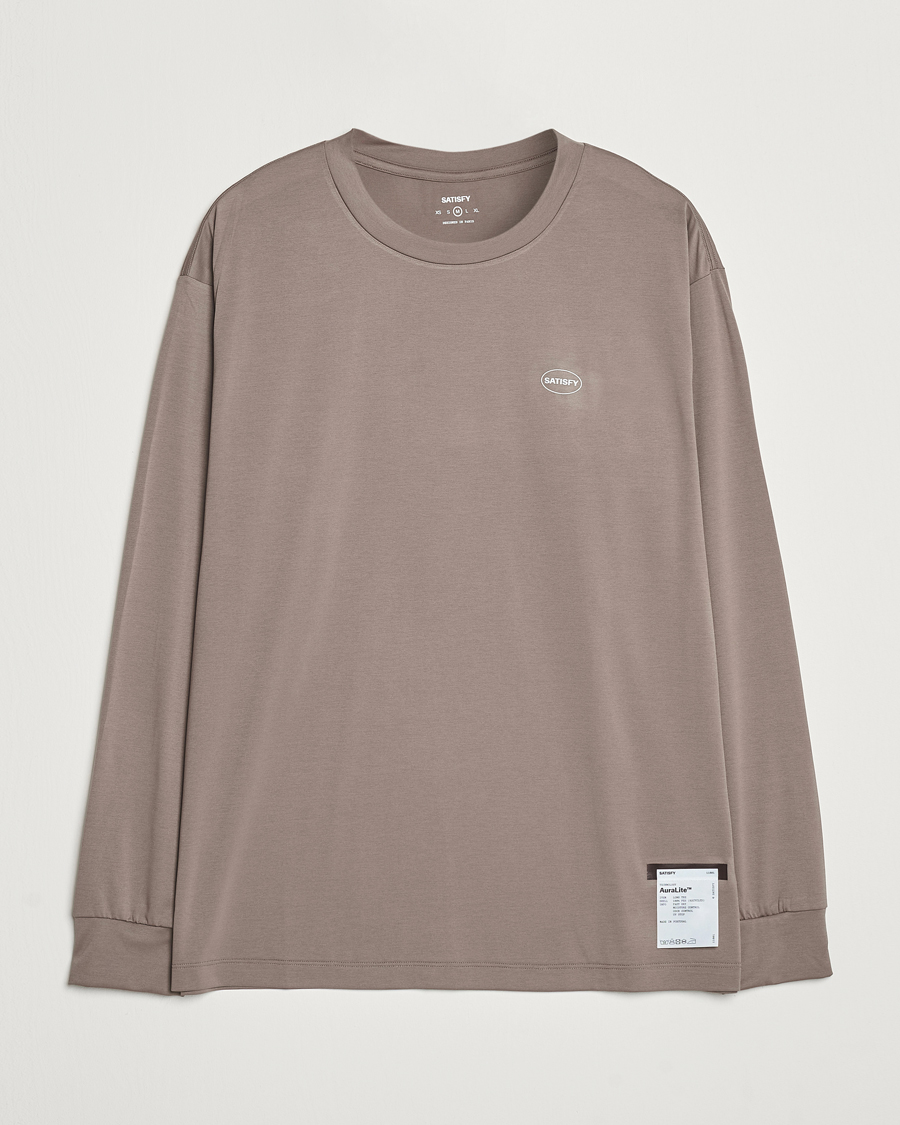 Hombres | Camisetas | Satisfy | AuraLite Long Sleeve T-Shirt Falcon