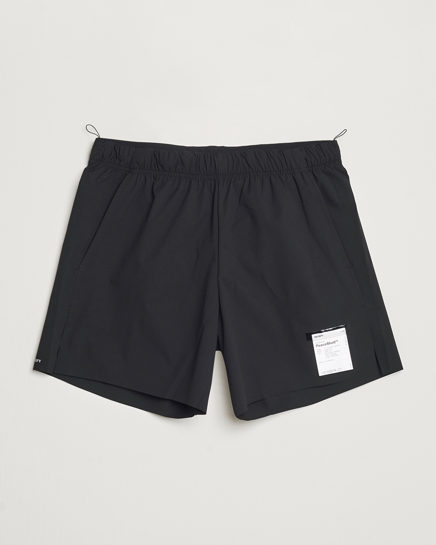 Hombres | Pantalones cortos | Satisfy | PeaceShell 5 Inch Shorts Black