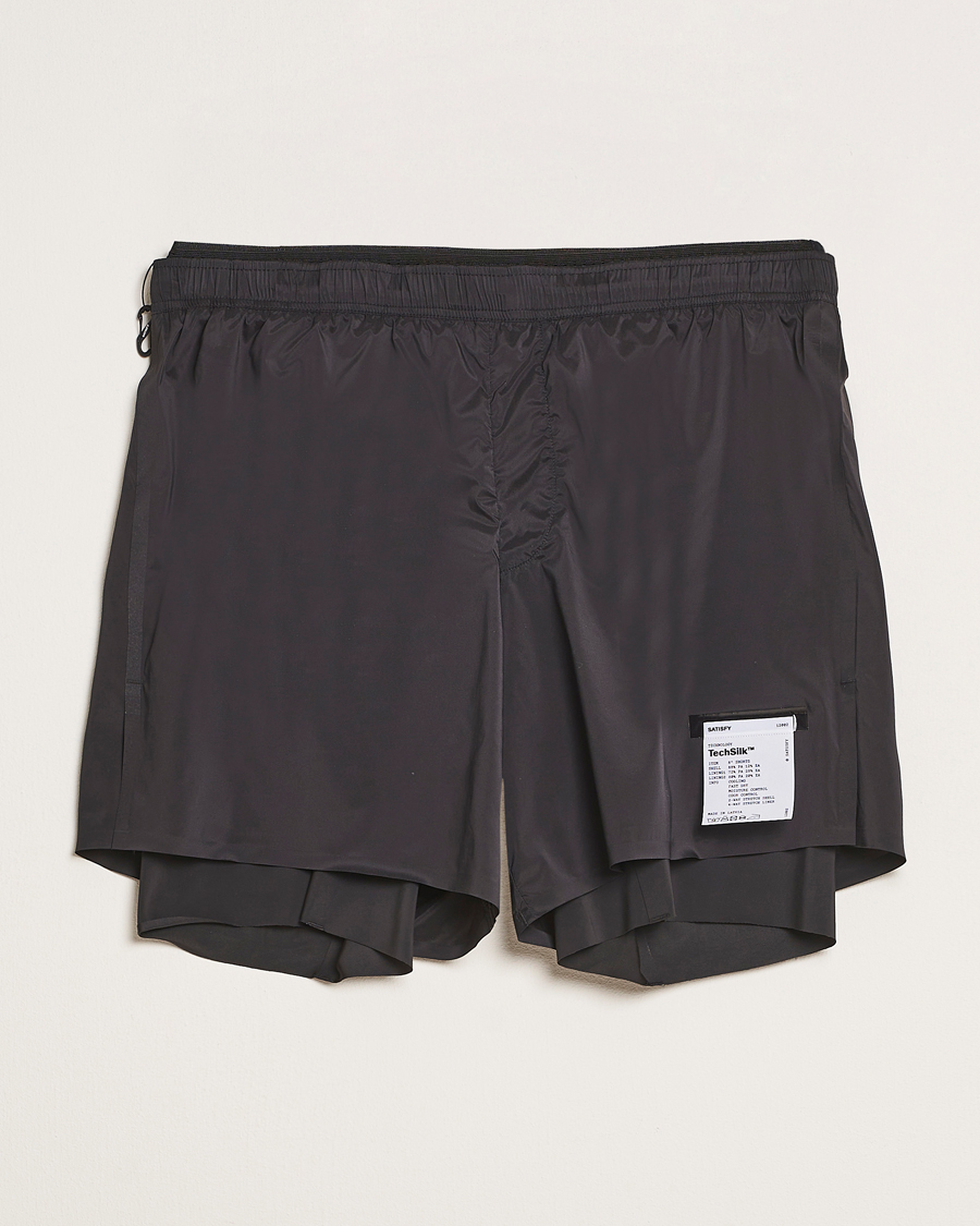 Hombres | Pantalones cortos | Satisfy | TechSilk 8 Inch Shorts Black