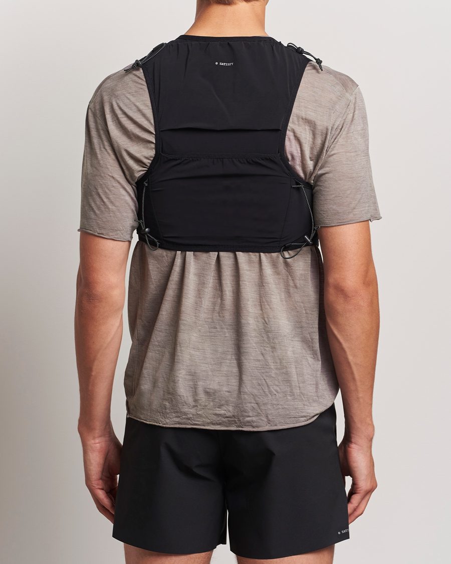 Hombres | Satisfy Justice Cordura Hydration Vest Black | Satisfy | Justice Cordura Hydration Vest Black