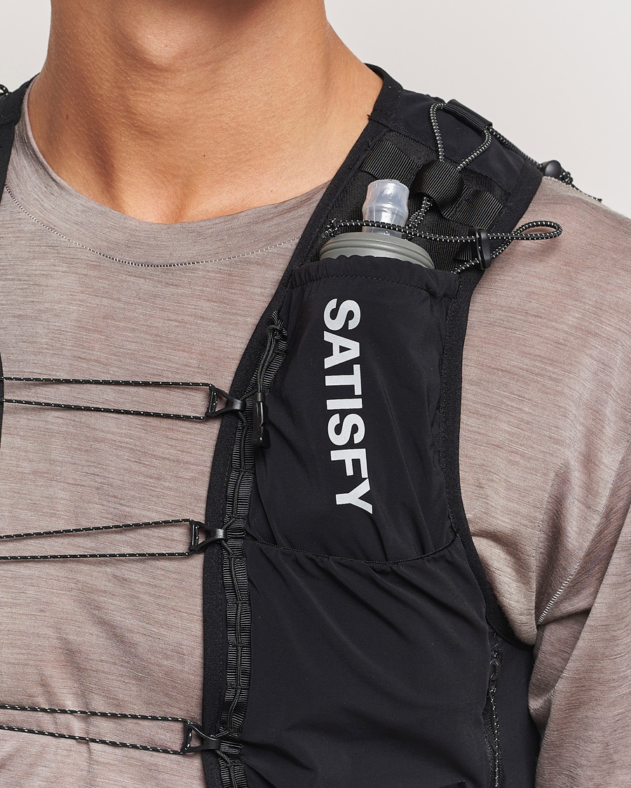Hombres | Satisfy Justice Cordura Hydration Vest Black | Satisfy | Justice Cordura Hydration Vest Black