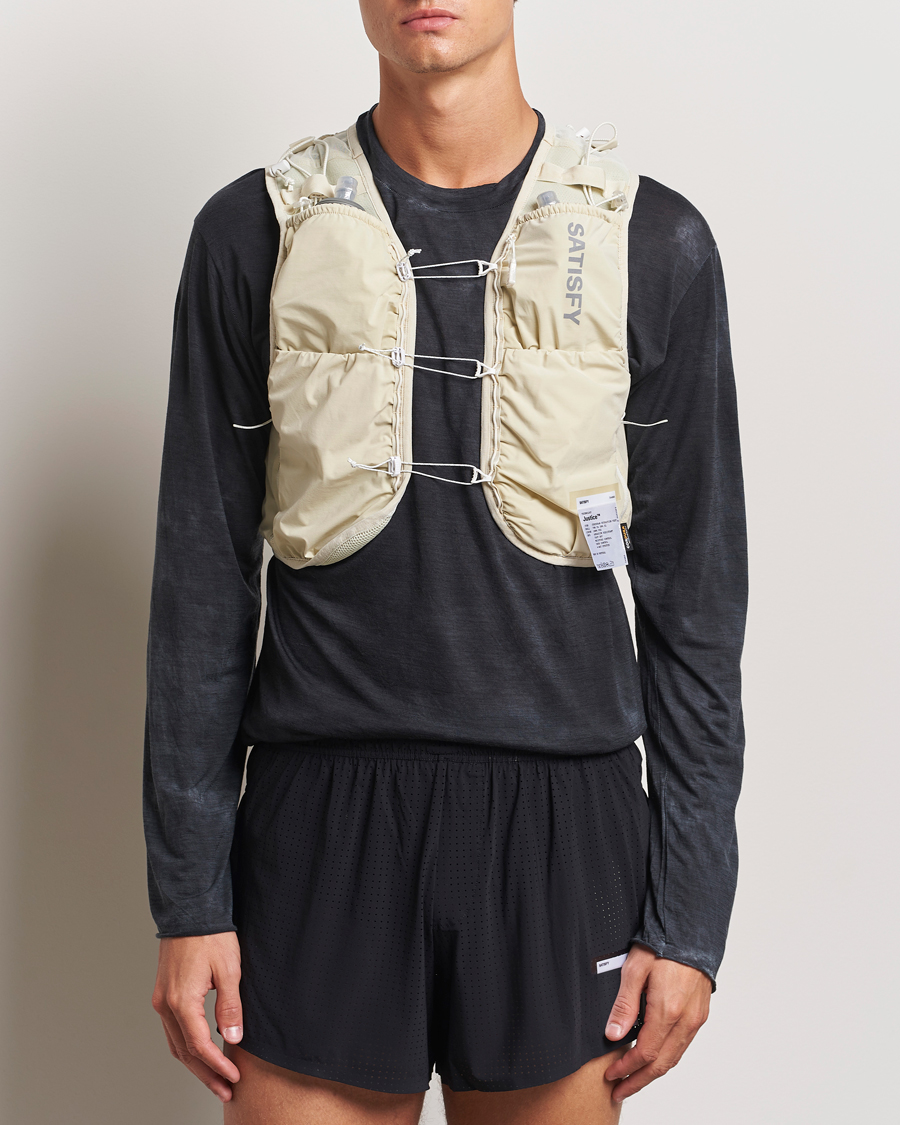 Hombres | Satisfy Justice Cordura Hydration Vest Mineral Off White | Satisfy | Justice Cordura Hydration Vest Mineral Off White