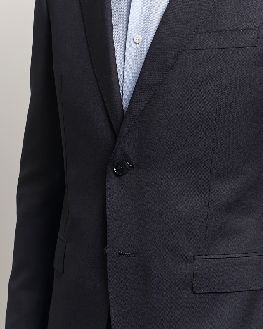 Hombres | Trajes | Zegna | Tailored Wool Suit Midnight