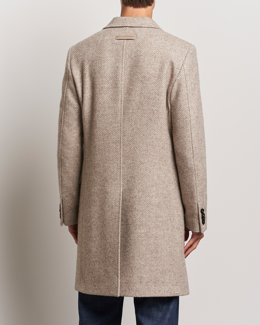 Hombres | Abrigos y chaquetas | Zegna | Wool/Cashmere Double Breasted Coat Beige