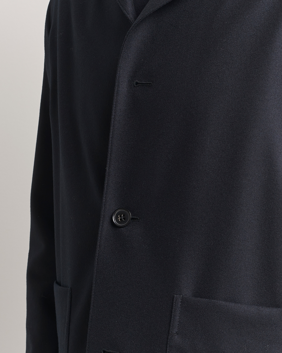 Hombres | Abrigos y chaquetas | Zegna | Flannel Chore Jacket Black