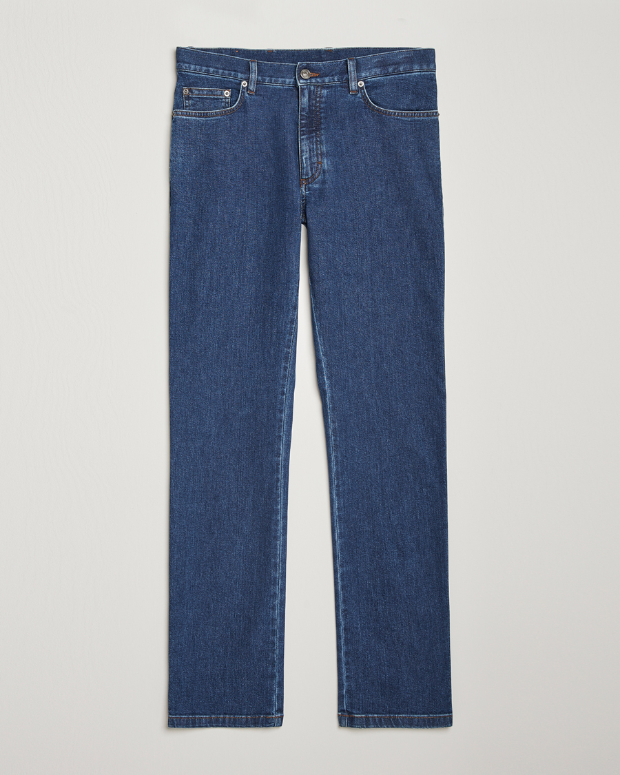 Hombres | Vaqueros | Zegna | 5-Pocket Denim Jeans Stone Washed