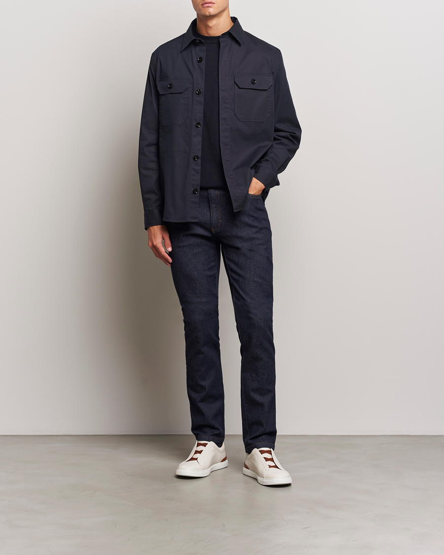 Hombres | Vaqueros | Zegna | 5-Pocket Denim Jeans Dark Rinse