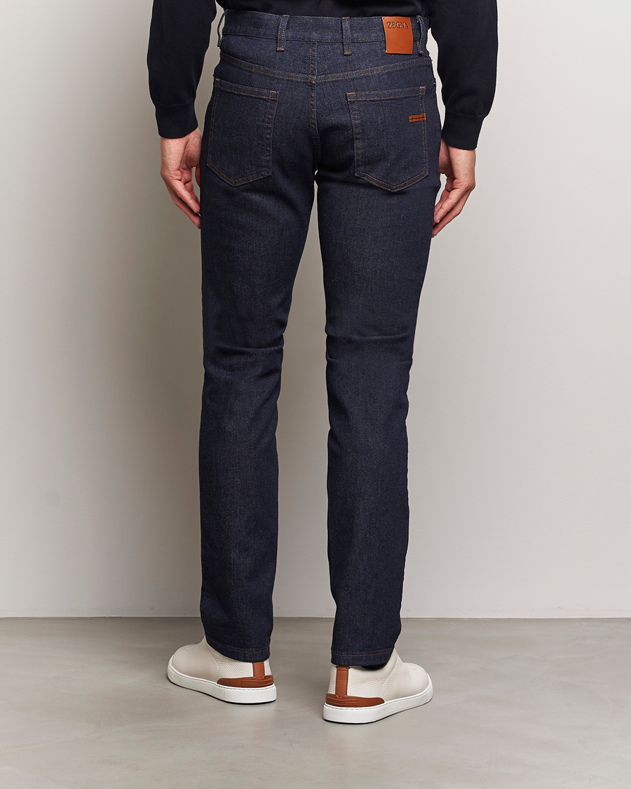 Hombres | Vaqueros | Zegna | 5-Pocket Denim Jeans Dark Rinse