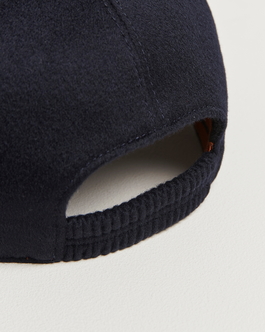 Hombres | Zegna Cashmere Baseball Cap Navy | Zegna | Cashmere Baseball Cap Navy
