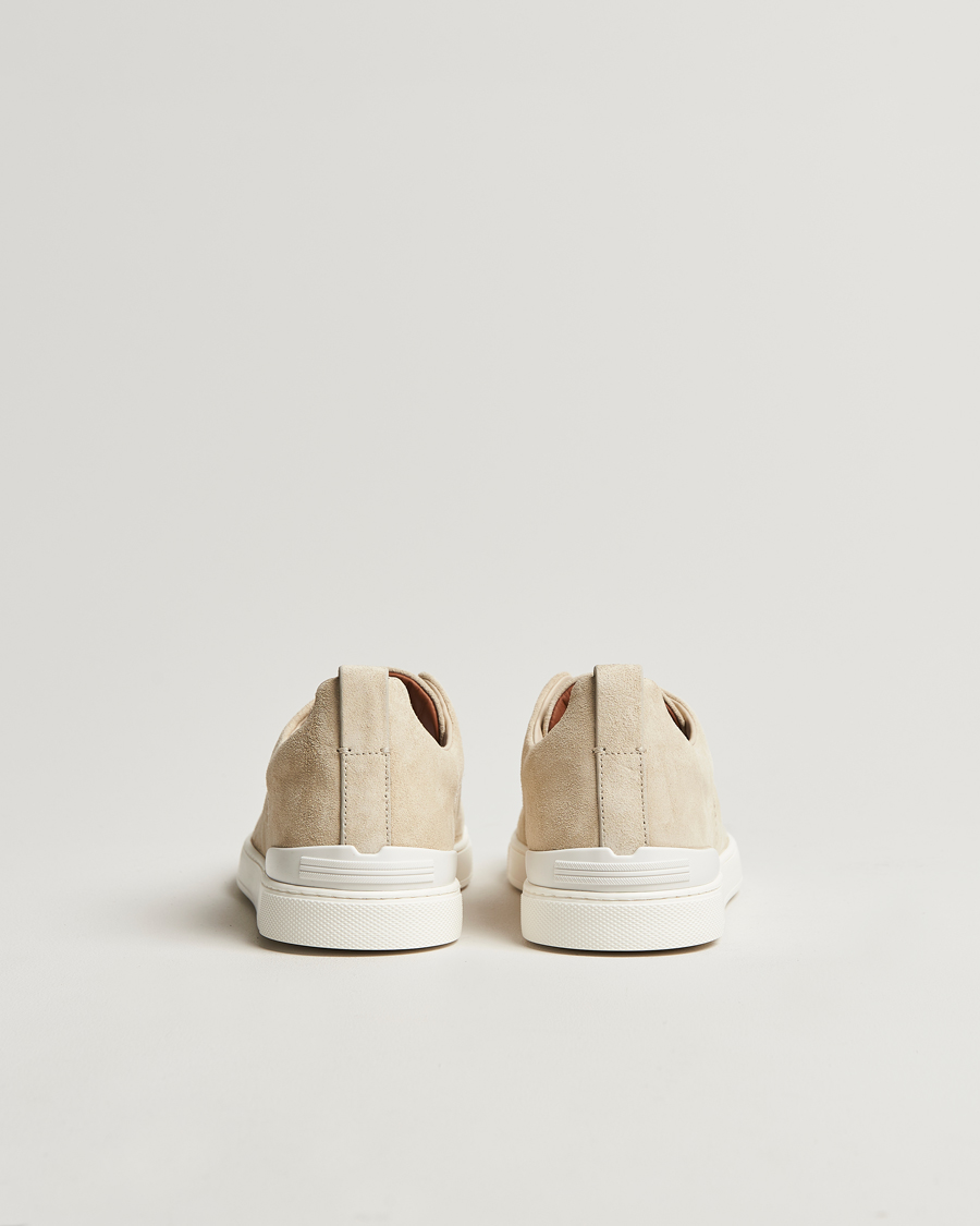 Hombres | Zegna Triple Stitch Sneakers Butter Suede | Zegna | Triple Stitch Sneakers Butter Suede