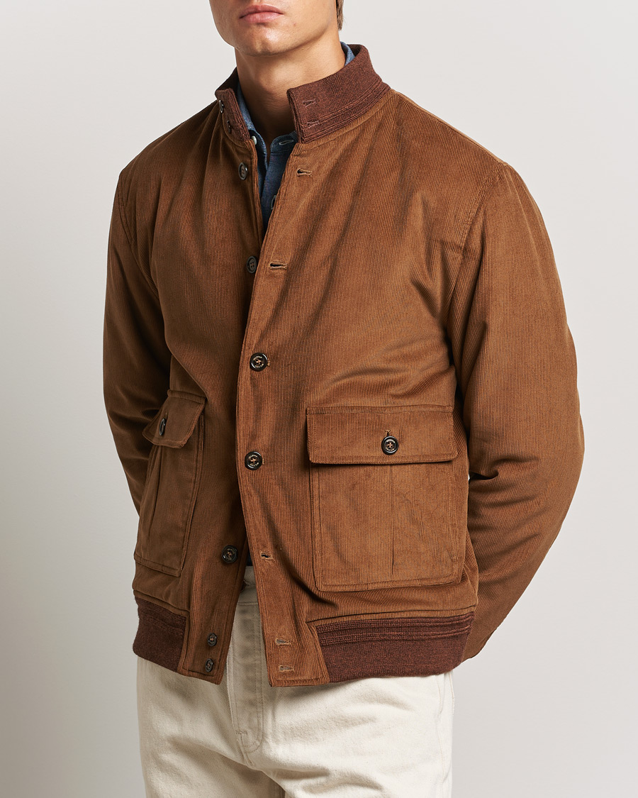 Hombres | Abrigos y chaquetas | Valstar | Corduroy Padded Valstarino Sandal