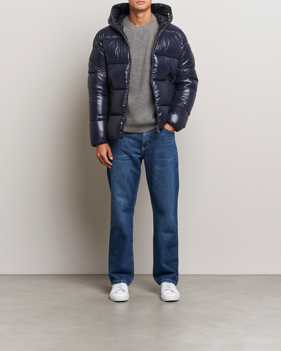 Hombres | Abrigos y chaquetas | Save The Duck | Edgard Padded Puffer Blue Black
