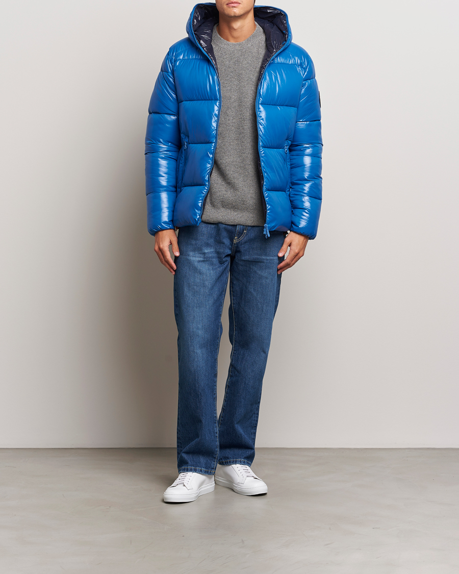 Hombres | Abrigos y chaquetas | Save The Duck | Edgard Padded Puffer Blue Berry