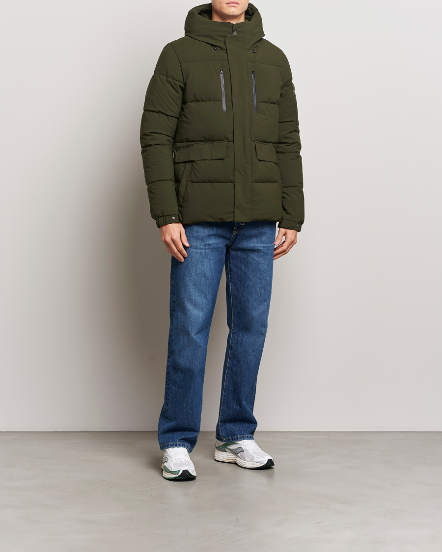Hombres | Abrigos y chaquetas | Save The Duck | Alter Short Arctic Parka Land Green