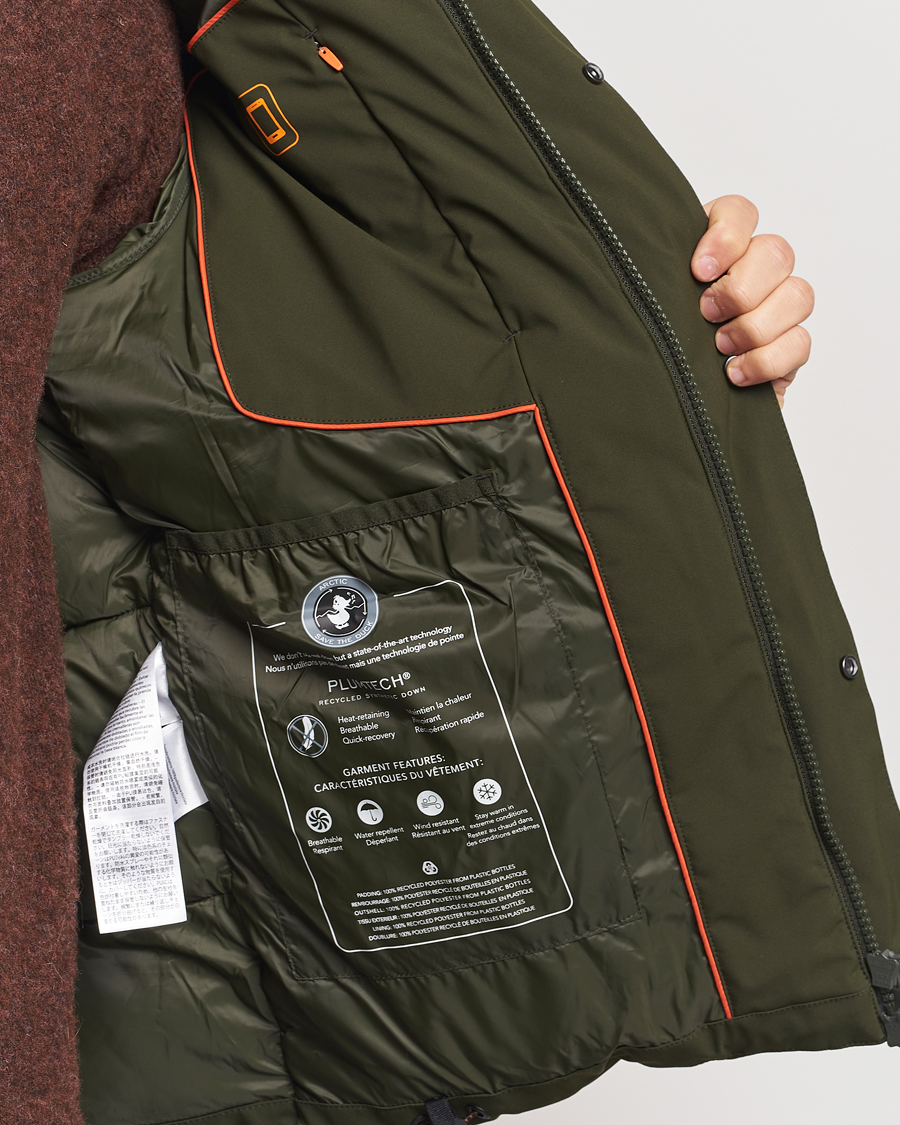 Hombres | Abrigos y chaquetas | Save The Duck | Alter Short Arctic Parka Land Green