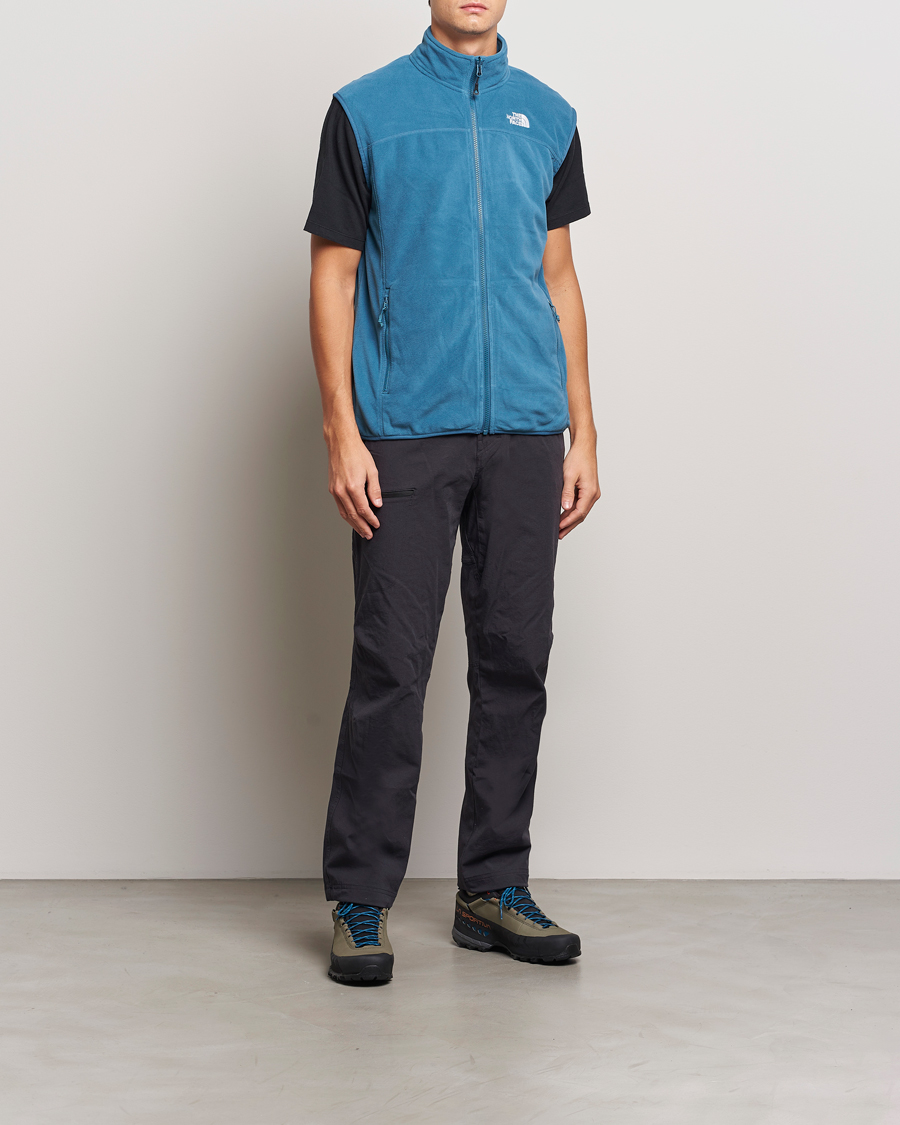 Hombres | Chalecos | The North Face | 100 Glacier Fleece Vest Midnight Petrol