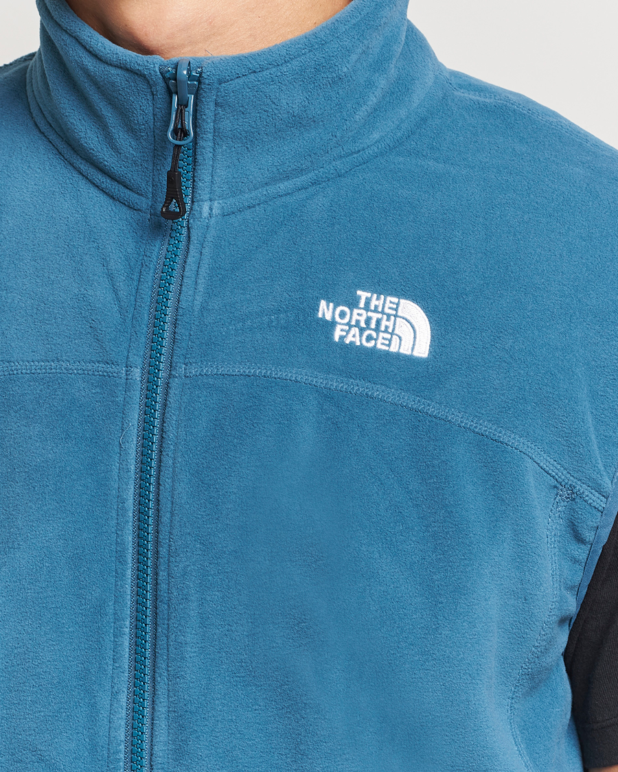 Hombres | Chalecos | The North Face | 100 Glacier Fleece Vest Midnight Petrol