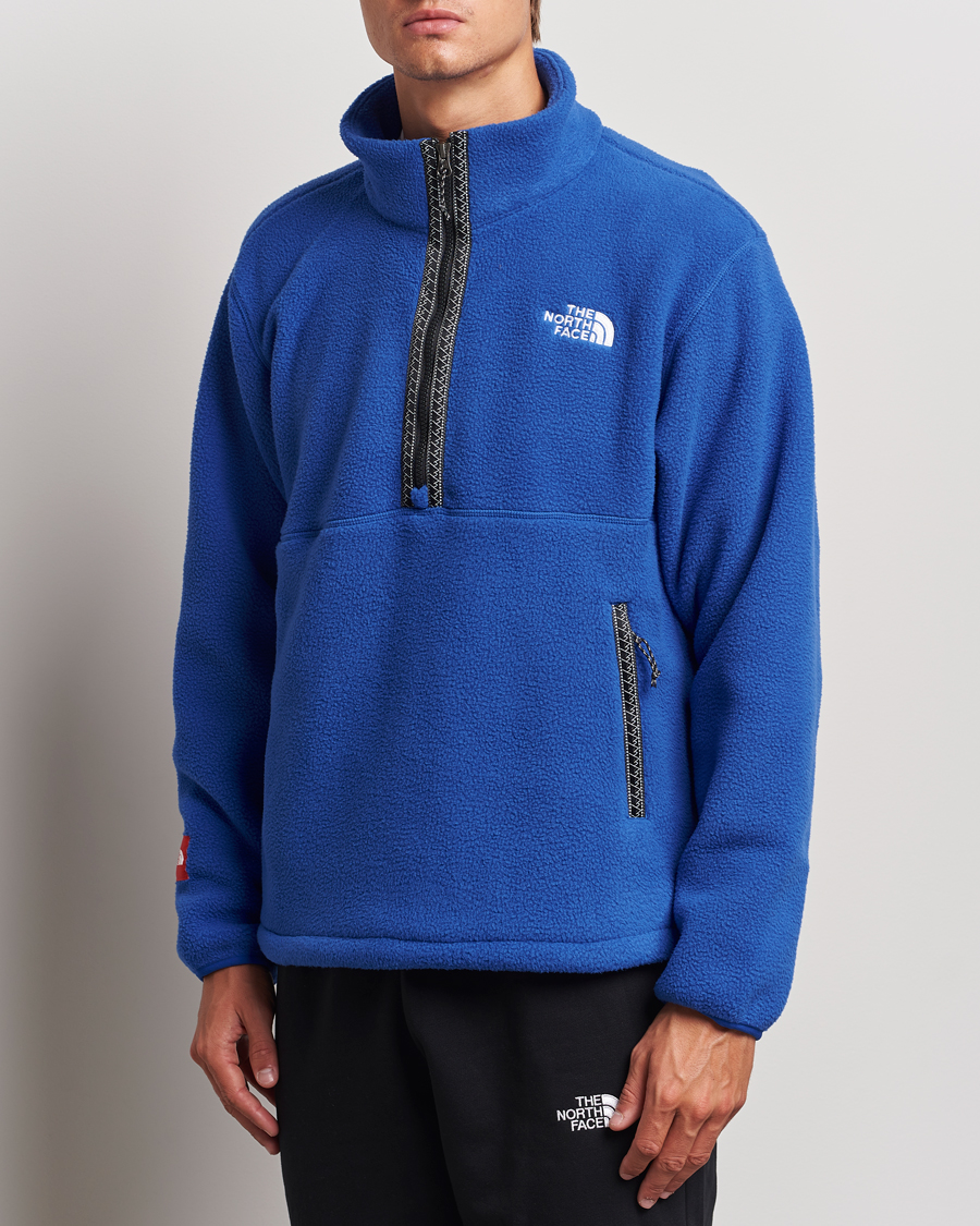 Hombres | Jerséis y prendas de punto | The North Face | Fleeski 1/4 Zip Pullover Blue