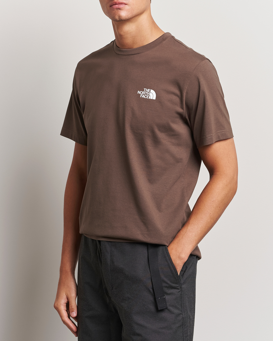 Hombres | Camisetas | The North Face | Simple Dome Tee Dark Brown