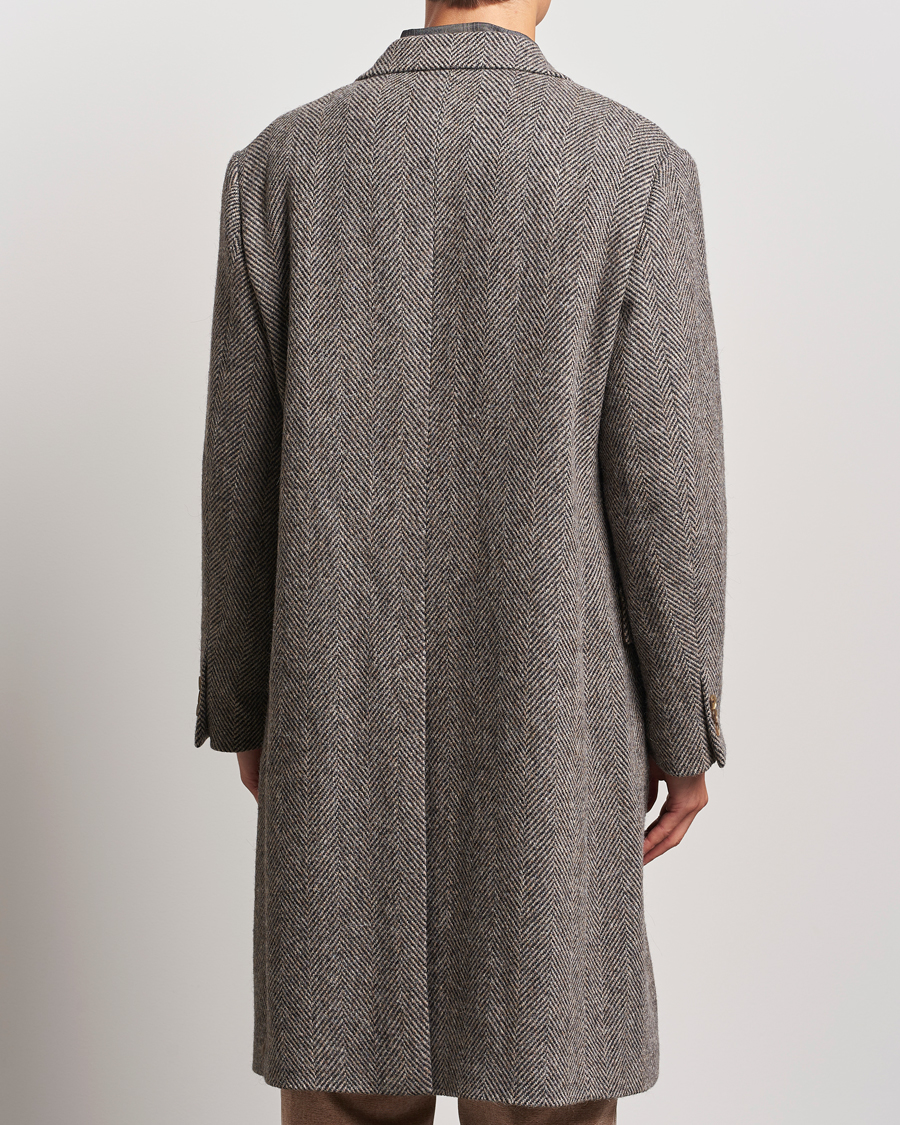 Hombres | Abrigos y chaquetas | Auralee | Wool Tweed Chesterfield Coat Khaki